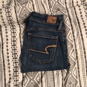 american eagle size 0 xlong jeans!
